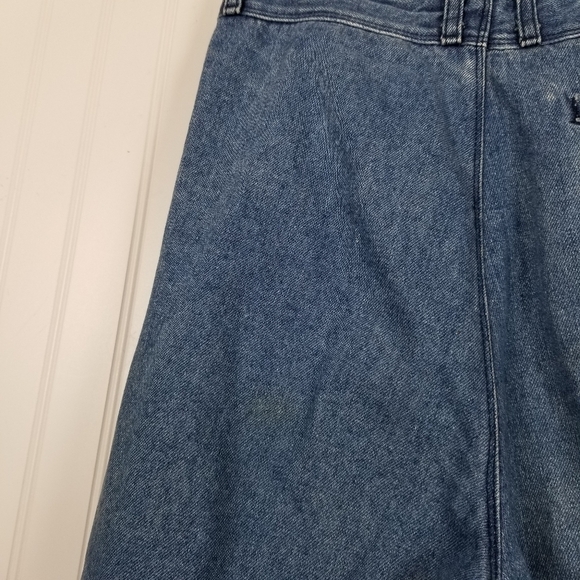 Jag Jeans Vtg High Waisted Denim Relaxed Cotton Pleated Tapered Leg Metal Clip - Picture 12 of 16